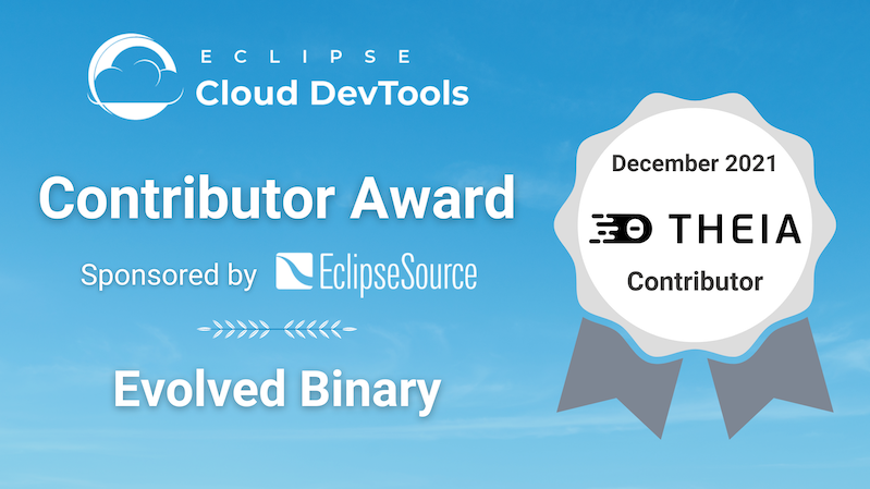 Contributor Award to Evolved Binary